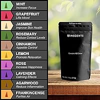 Vista 2 de Conos de incienso esenciales relajantes para reflujo, 100 % aromas naturales, paquete de 100 unidades, mejora la meditación y la atención plena