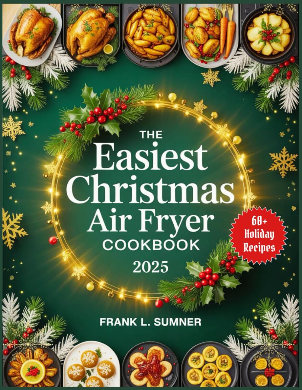 The Easiest Christmas Air Fryer Cookbook 2025: Festive, Healthy, and Stress-Free Holiday Recipes for Appetizers, Dinners, and Desserts — With Metric and Imperial Units for Worldwide Cooks