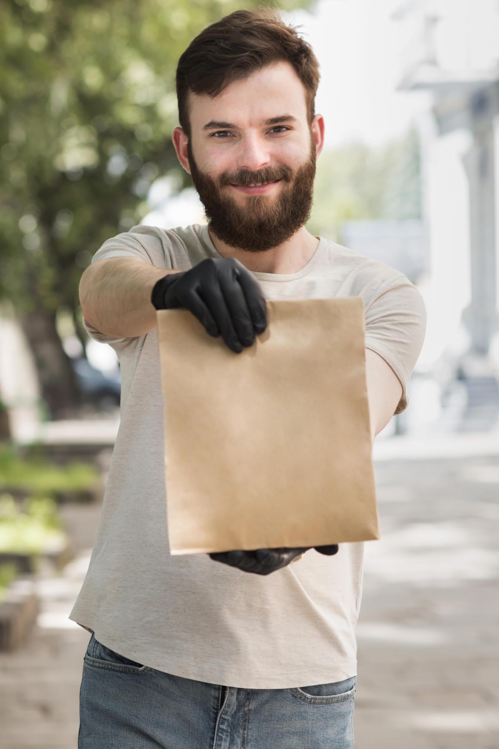 Bolsas de basura orgánicas de 10 litros con fondo de bloque - Bolsas de residuos orgánicos 100% compostables y biodegradables, eliminación respetuosa con el medio ambiente, 1000 unidades