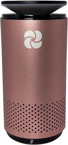 A2 UV HEPA Portable Air Purifier - 5 6in tall 11 oz Ideal for Travel In-Car Mini Air
