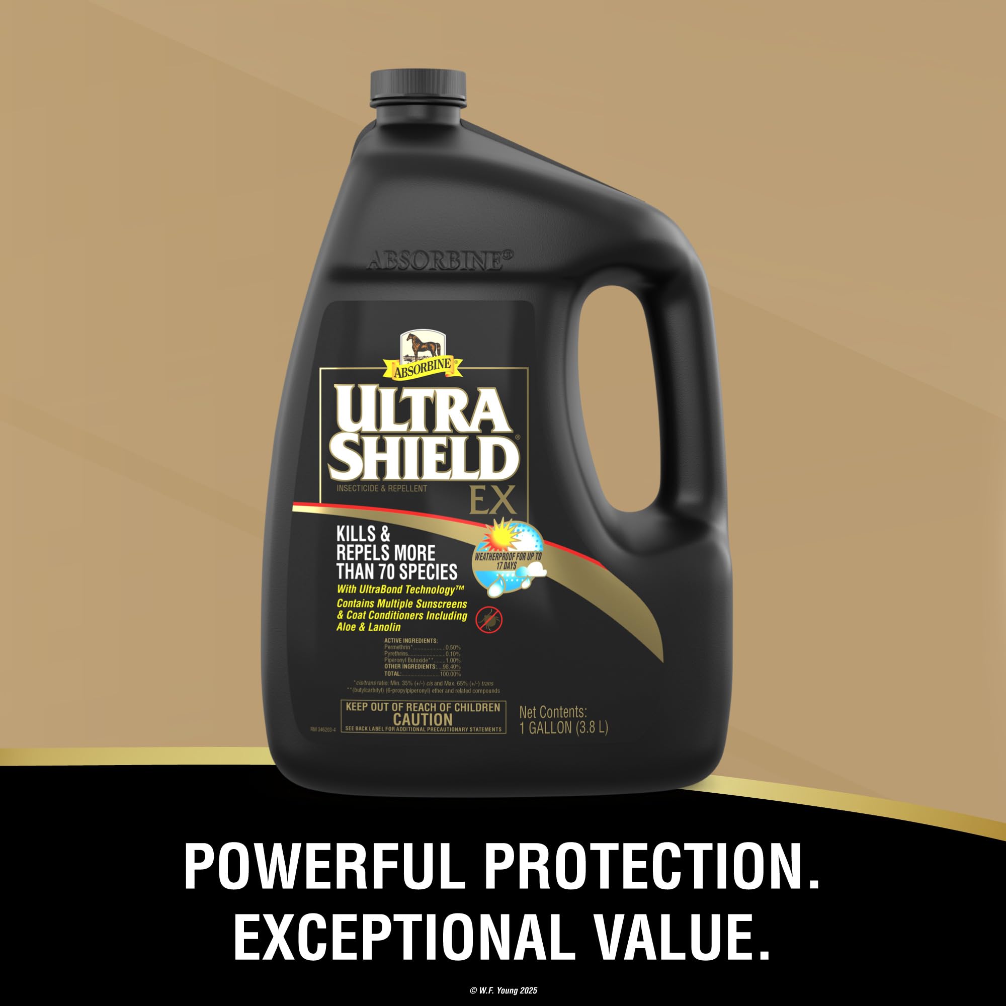 Absorbine UltraShield EX 128oz Insecticide, Kills & Repels Flies, Mosquitoes, Ticks, Fleas, Lice, Use on Horses, Dogs, Premises - image 6