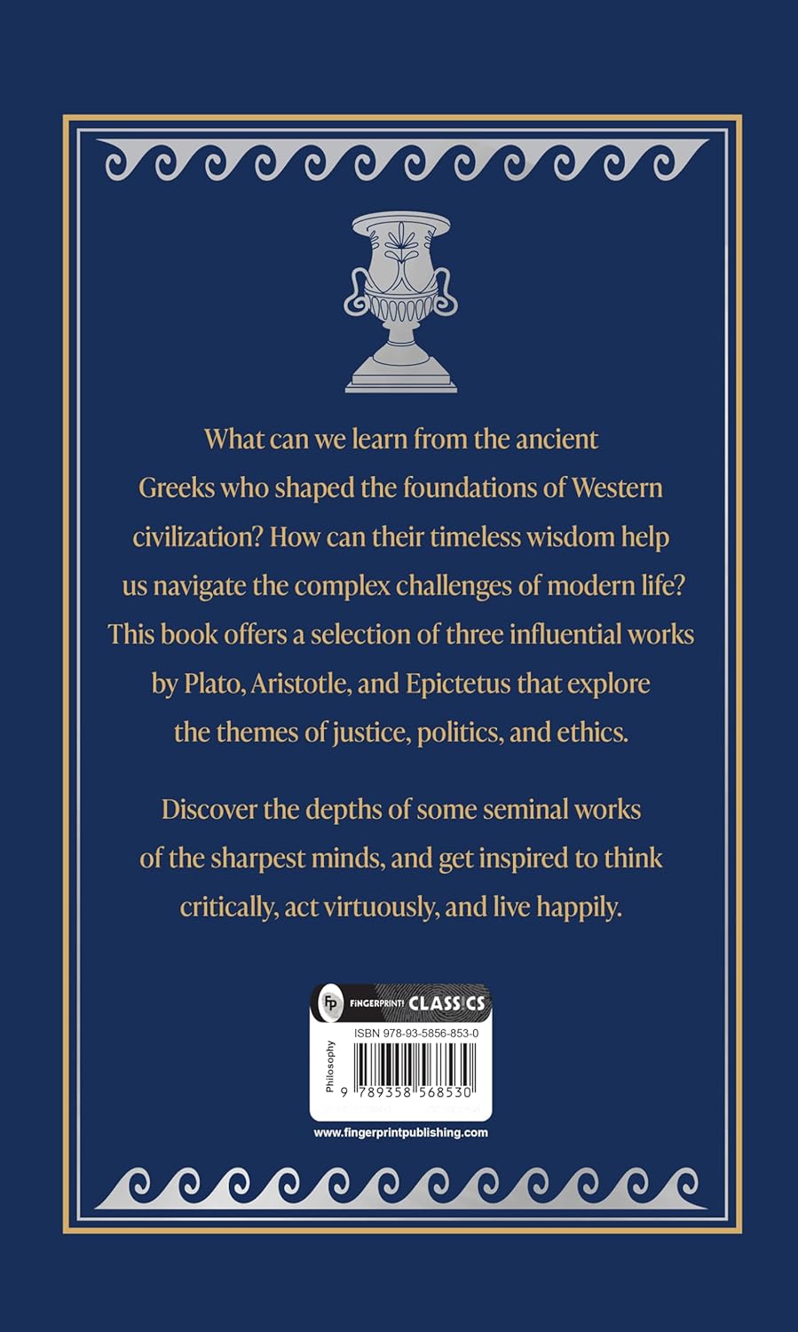 Greatest Greek Philosophers (Deluxe Hardbound Edition) (Fingerprint Classics)