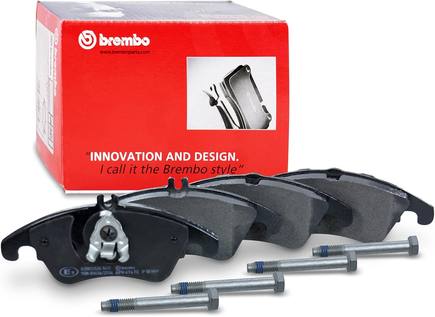 Brembo P50069 Low-Met Front Disc Brake Pad Set MERCEDES-BENZ/MERCEDES-BENZ (BBDC) OE# A0064202820