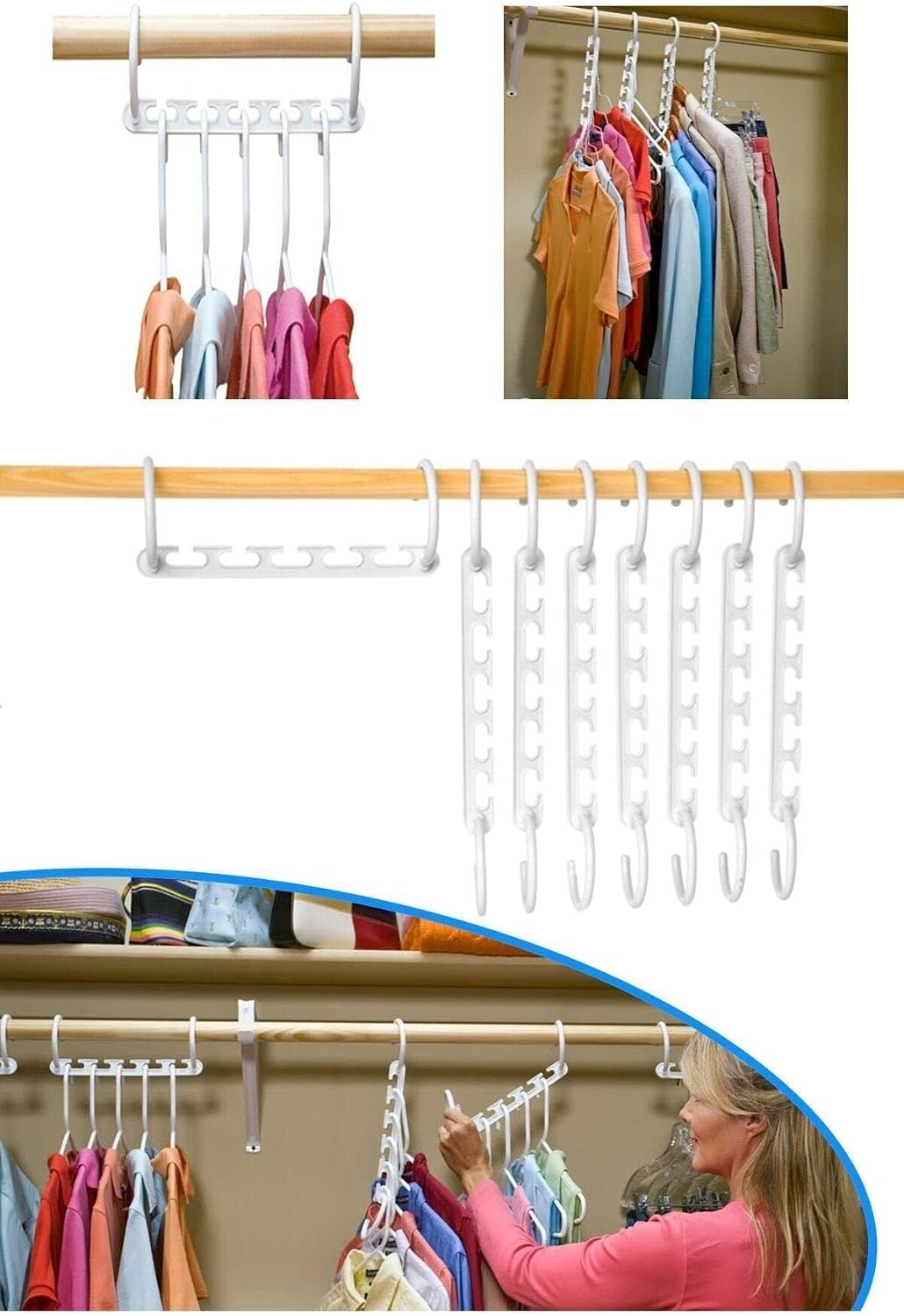 Askı Sihirbazı Wonder Hanger 8li
