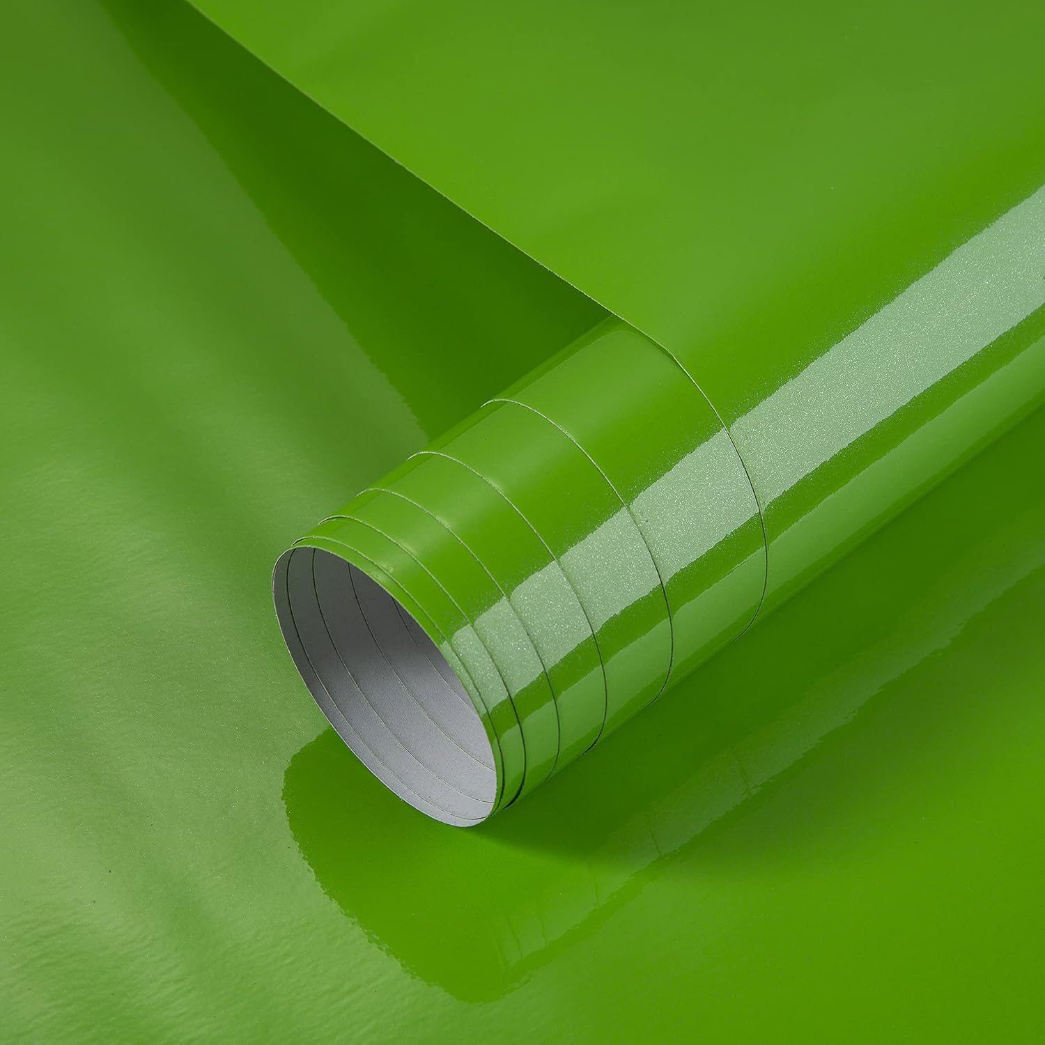 SOLDGOOD 2 Rolls 61cm * 550cm Glitter Green Contact Paper Decorative