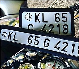 Morisons Movell Wv001Rca0164 Bike Number Plate Frame