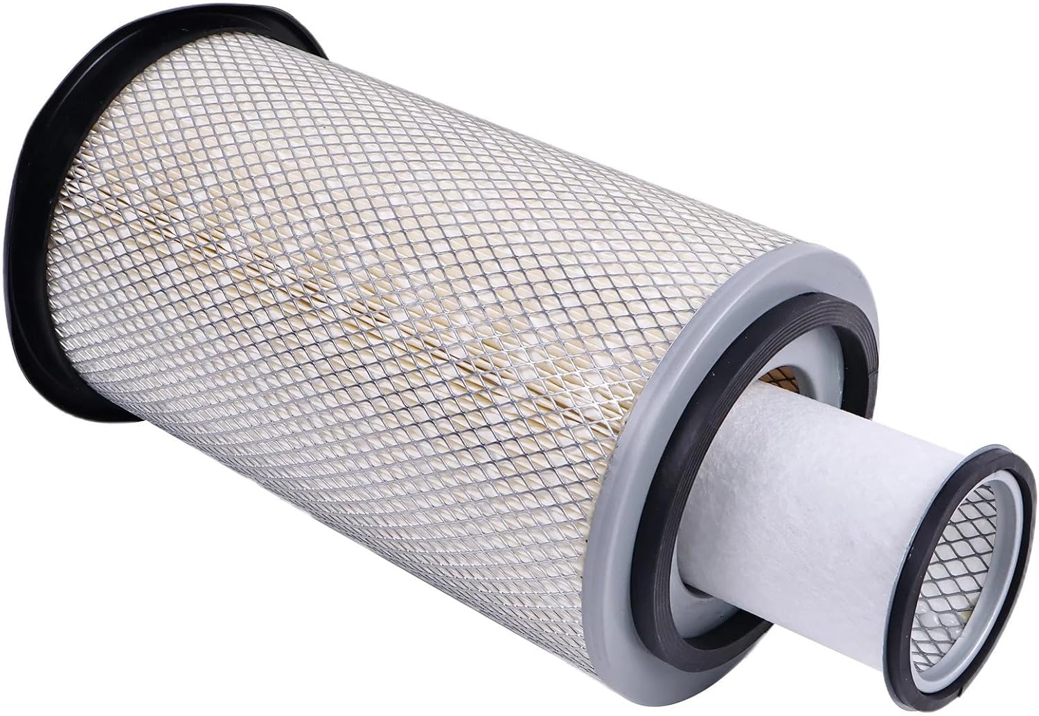 Air Filter Kit 82008601 82008600 E9NN9B618BA E9NN9R500AB Compatible for Ford New Holland 5640 6640 7740 7840 8240 TM115 TS100 TS110 TS90