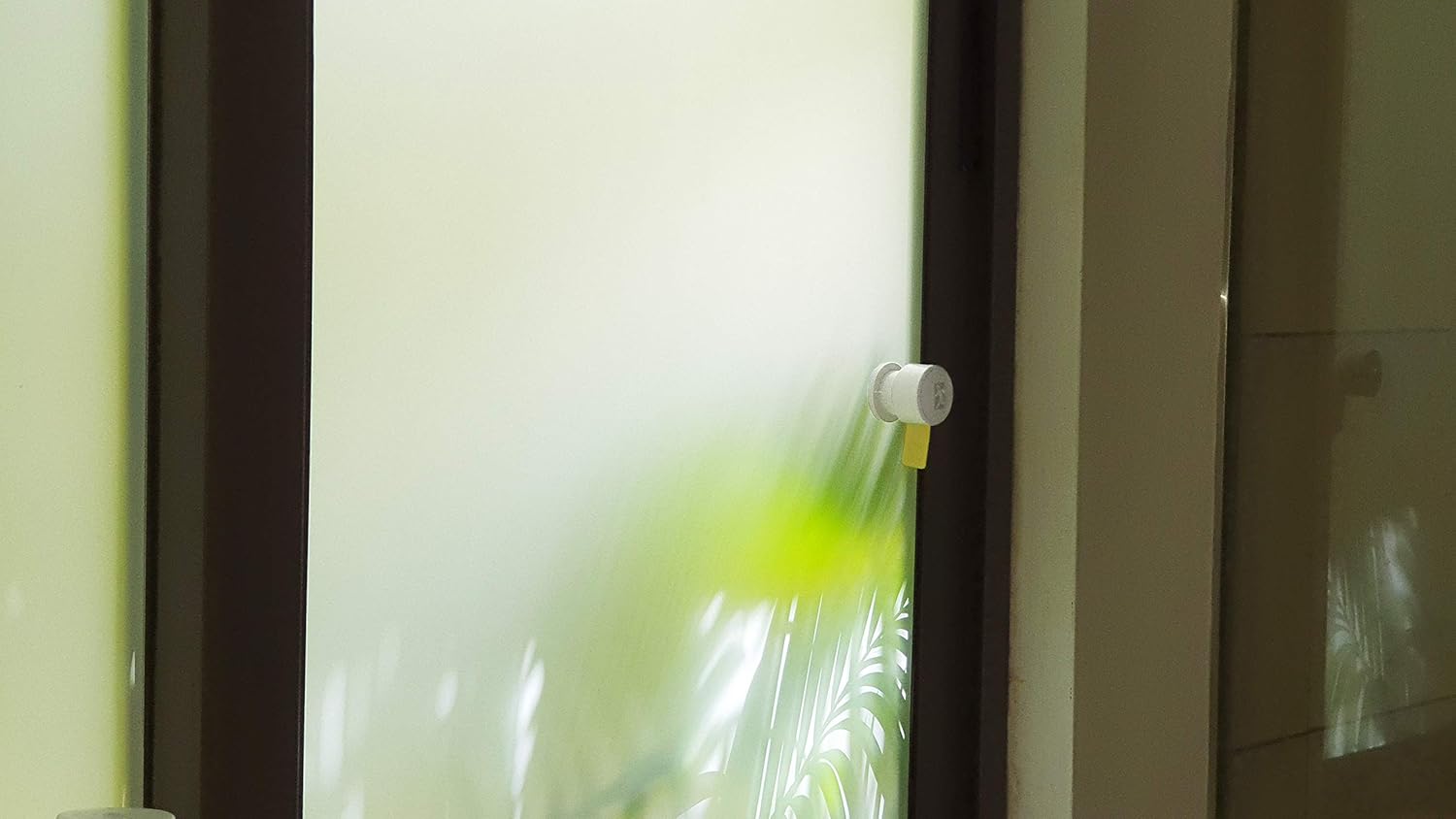 Break Glass Emergency Equipment by SafeTSystems - Fixed in place specialist window breaker for emergency escape from buildings and homes with toughened glass doors, walls or windows. (White)