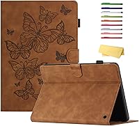 Vista 22 de Funda para tablet Yaxa Fire HD 8 y Fire HD 8 Plus (12ª/10ª generación, versión 2022/2020) de 8 pulgadas con soporte, soporte para lápices