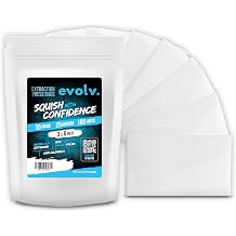 EVOLV Premium Nylon Tea Filter Extraction Press Bags | 3" x 6" | 25u | 100 Pack