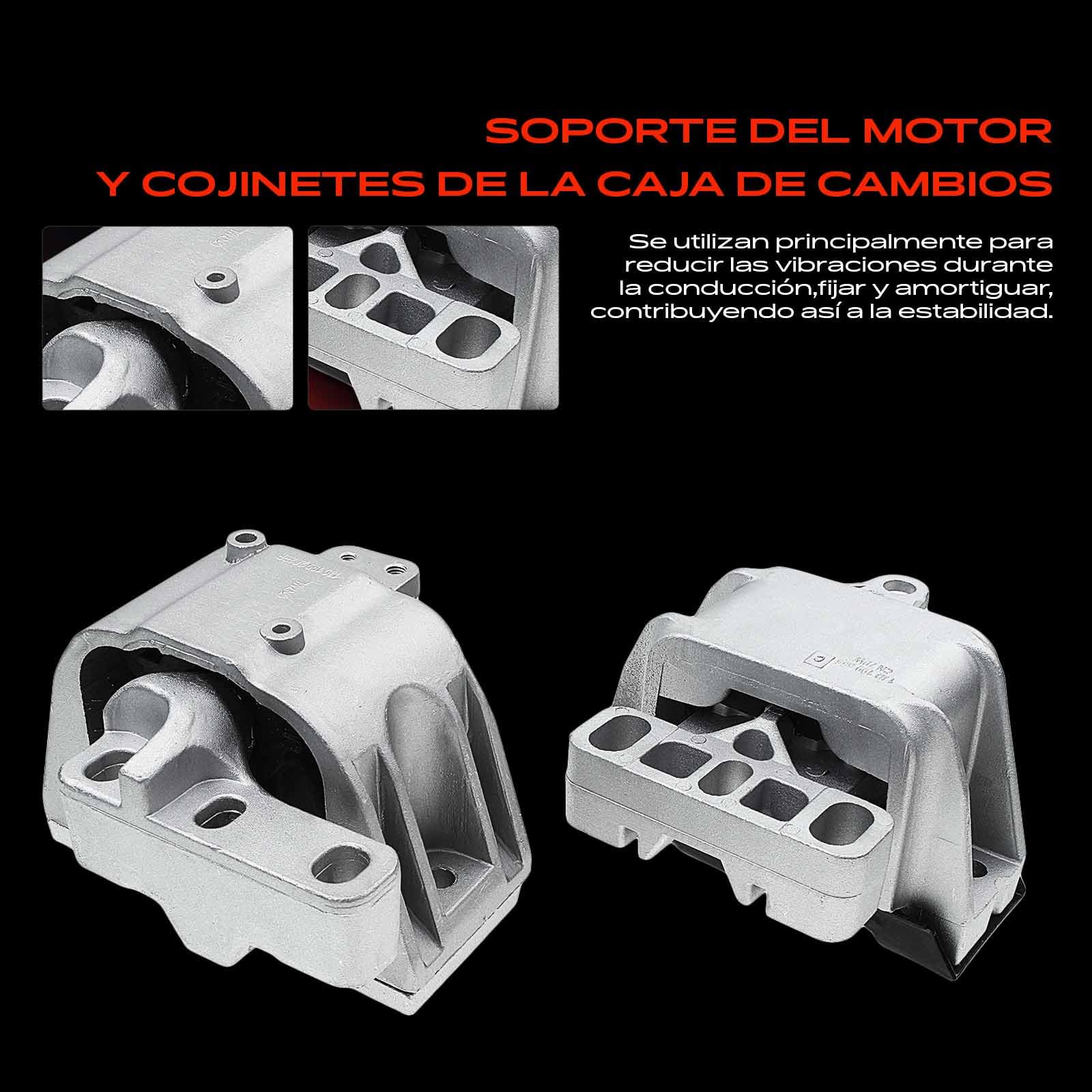 Frankberg 1 soporte de motor + 1 soporte de caja de cambios