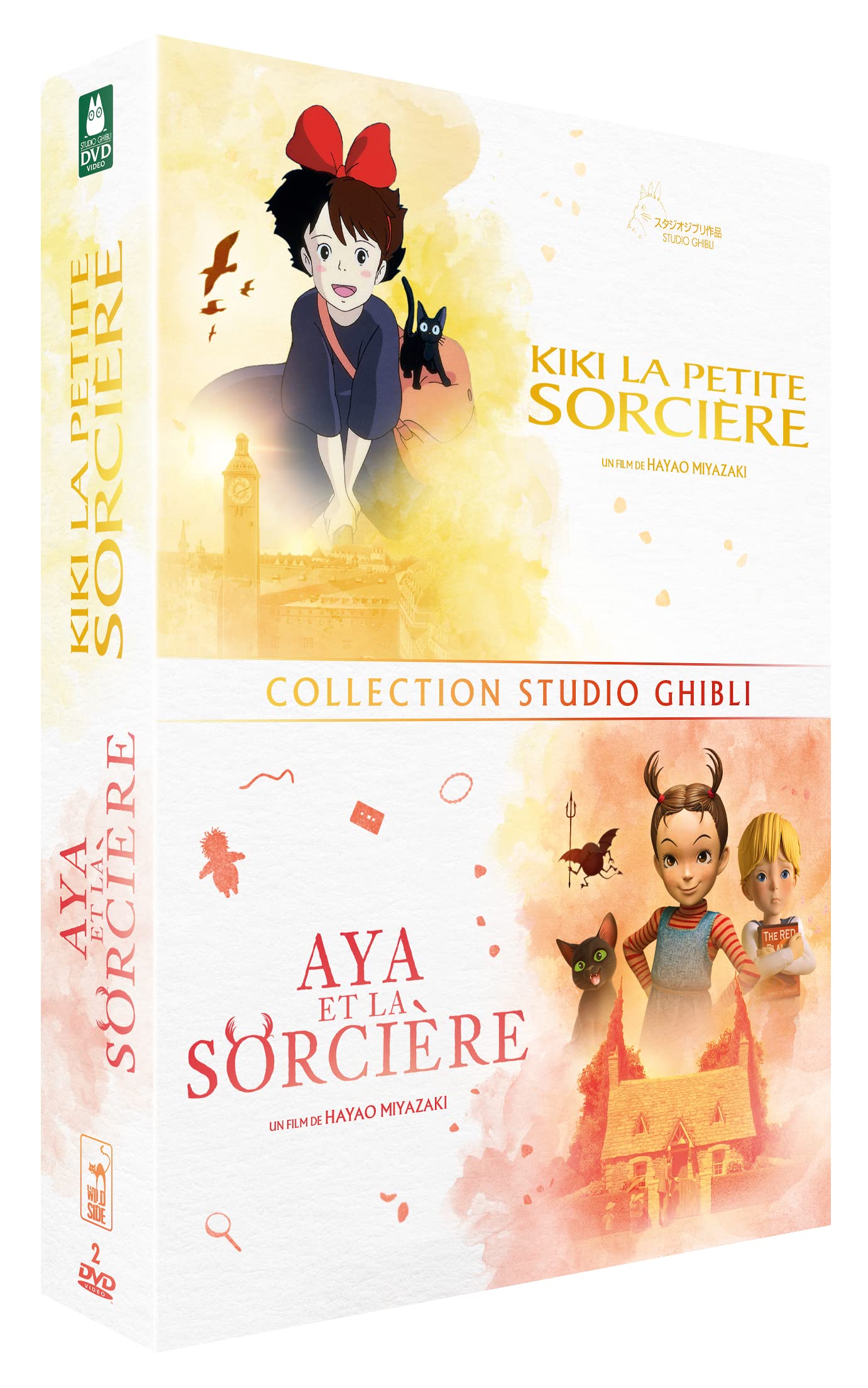 Ghibli - 2 films : kiki la petite sorcière + aya et la sorcière