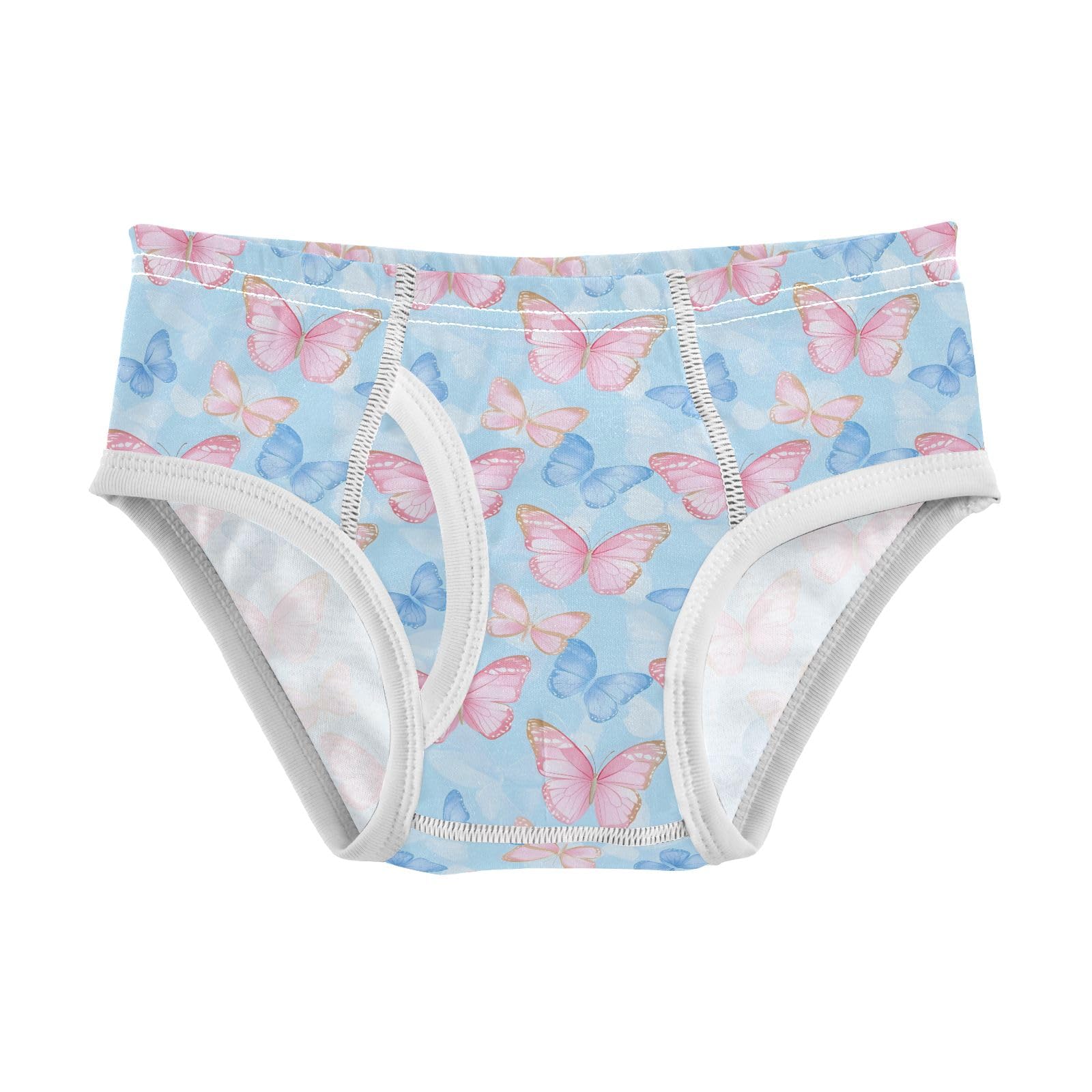 Boys Exclusive Briefs Toddler Underwear 95 Combed Cotton Boxerbriefs 2T Blue Pink Butterfly