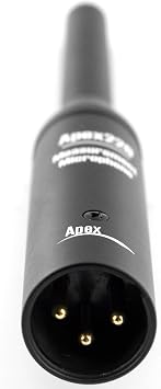 Apex Apex220 Linear Measurement Omnidirectional Condenser Microphone with Clip