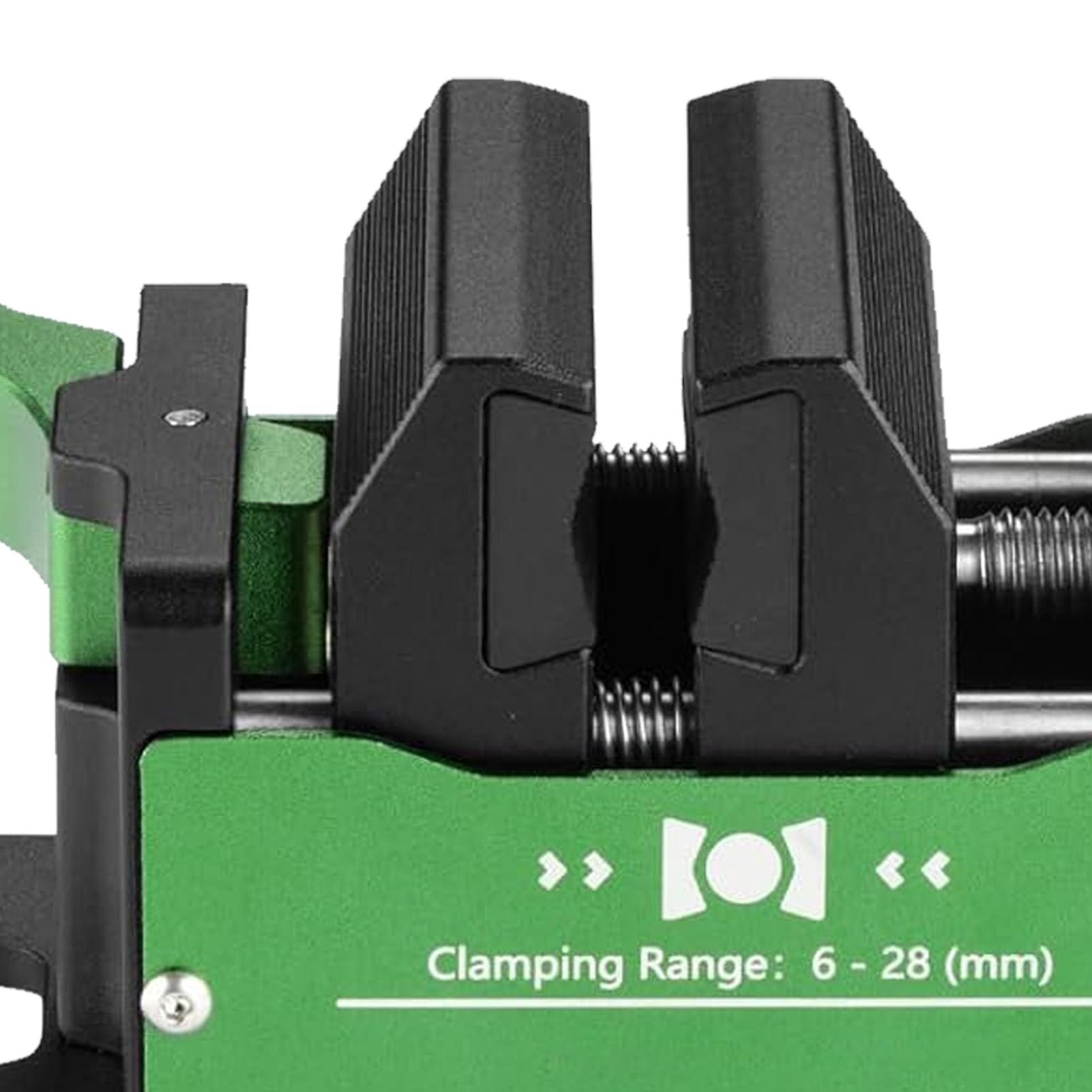 Professioneller Golfschläger-Schraubstock, Schnellspanner, Schaftklemmwerkzeug aus Aluminiumlegierung mit Gummipolstern für die Reparatur von Golfschlägern, Nachspannen, 6–