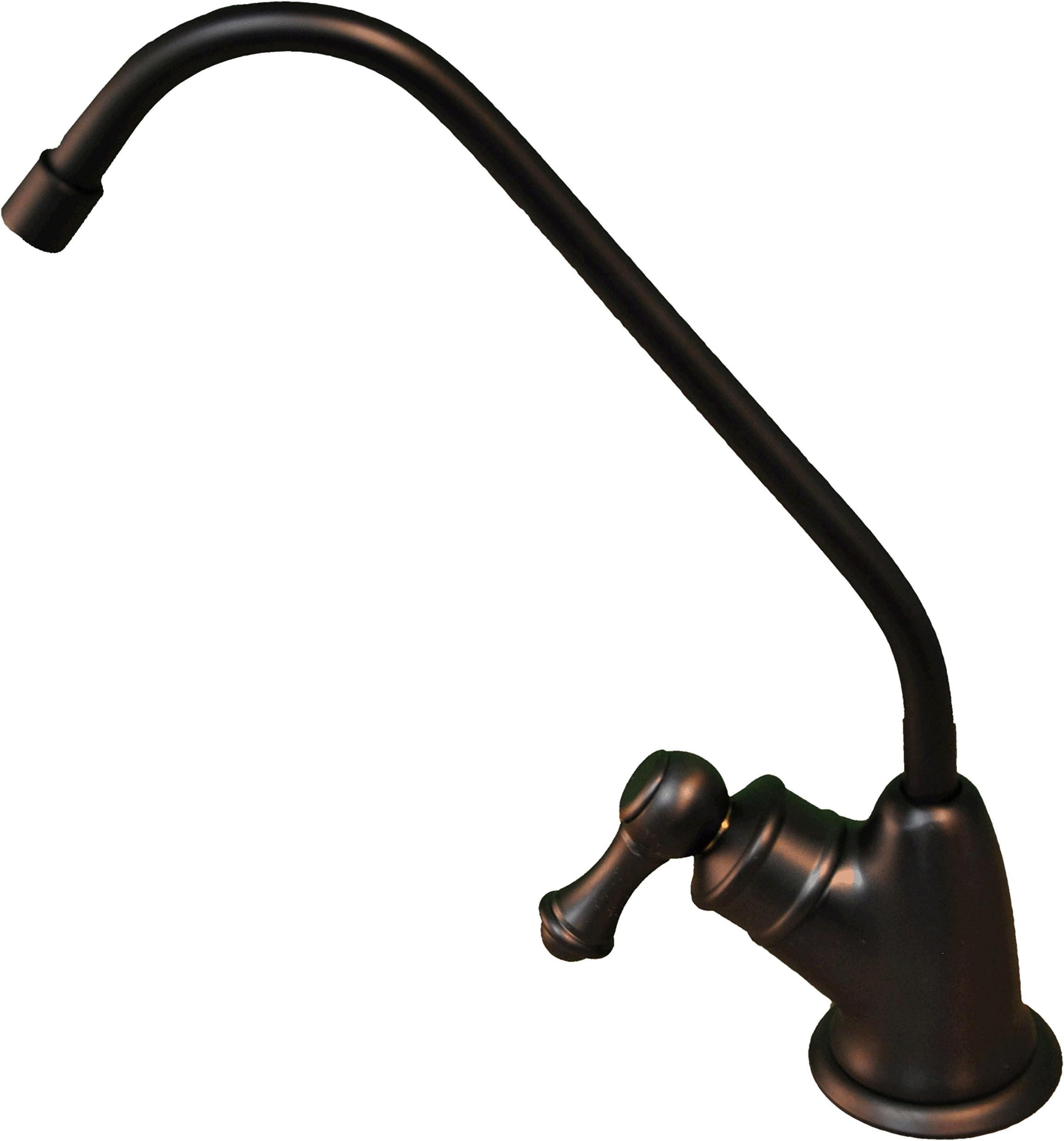 Pureteck F-07-ORB Euro Style Non Air-Gap for Reverse Osmosis or Water Filters, Oil Rubbed Bronze