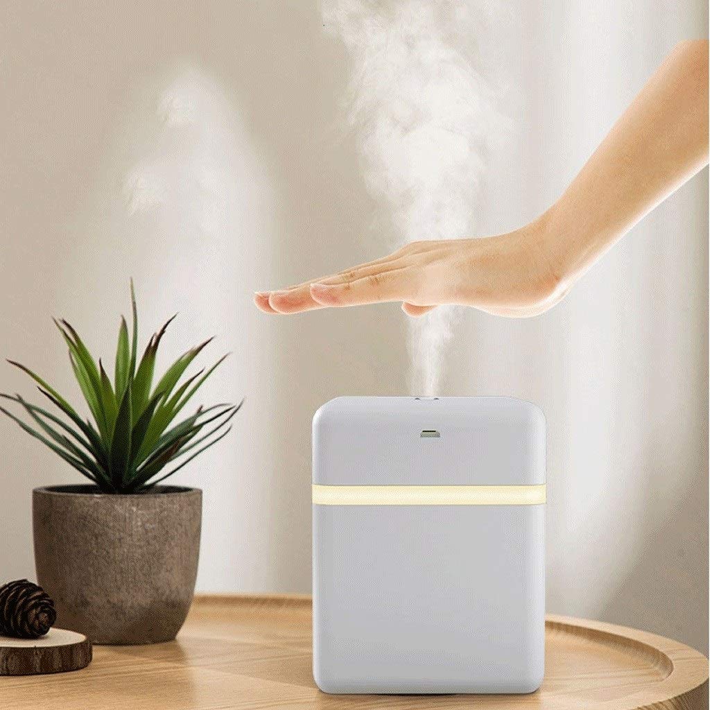 umidificatore USB umidificatore Portatile Piccolo Mini spruzzatore Grande capacità dell'automobile di Aromatherapy Idratante Spray umidificatori(Green)