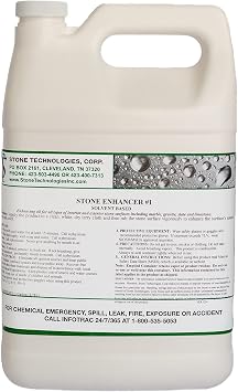 Stone Enhancer #1 1 Gallon Provides a Wet Look on Natural Stone Surfaces