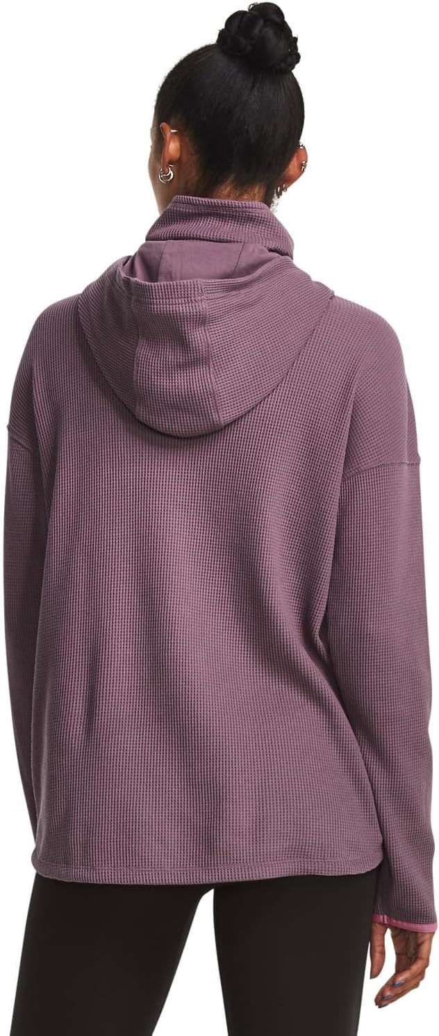 Under Armour Women's Waffle Funnel Hoodie