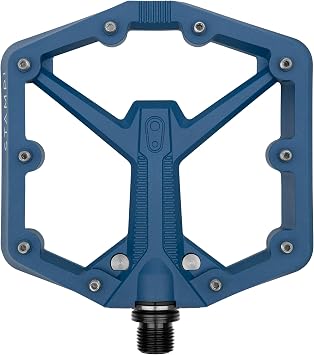 Crankbrothers Stamp Flat MTB Pedals - Size-Specific, Lightweight, Versatile, Durable Bike Pedals