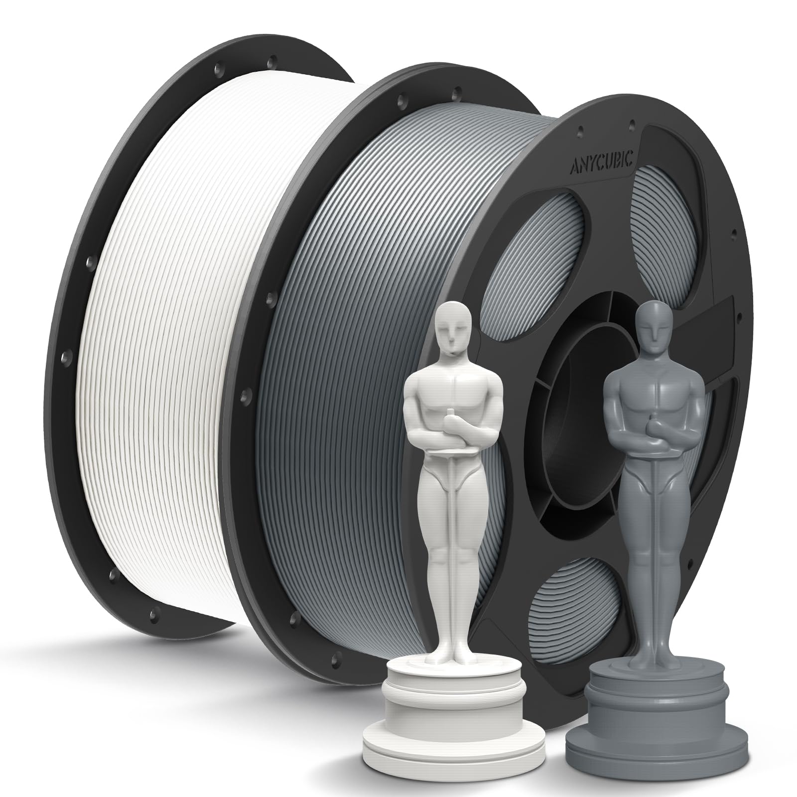 ANYCUBIC PLA Filament - Texture Grey 1KG -28 ANYCUBIC PLA Filament - Texture Grey 1KG -28