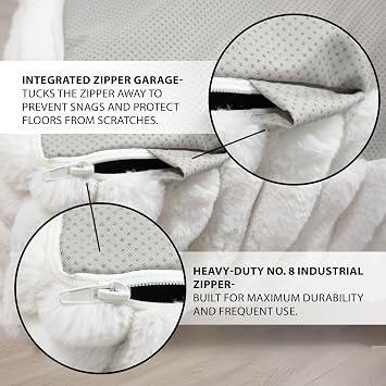 Matini Home Crash Pad - Sensory Pad with Cover Foam Blocks for Kids and Adults, Ideal Gymnastics Equipment to Jump, Play or Relax