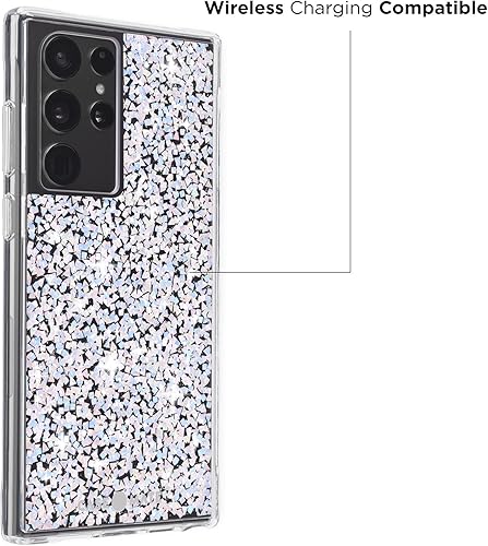 Miniatura 3 de Case-Mate - Twinkle - Funda para Samsung Galaxy S22 Ultra - Elementos de lámina reflectante - Protección contra caídas de 10 pies - 6.8 pulgadas -