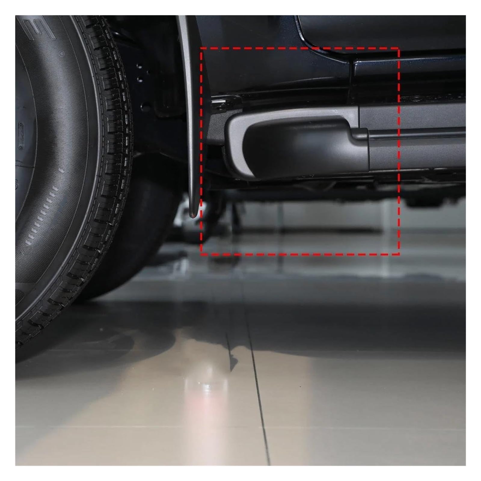para Nissan para NAVARA D23 NP300 2015-2017 Tapa Puerta Faldón Lateral Coche Cubierta Enchufe Estribo Piezas Repuesto Separador Faldón Lateral(Front Left FR-L)