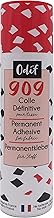 Odif 909 Permanent Fabric Adhesive Spray – Acid-Free, Transparent, Multi-Surface Bonding for Fabric, Wood, Cardboard, Metal & More – 250ml