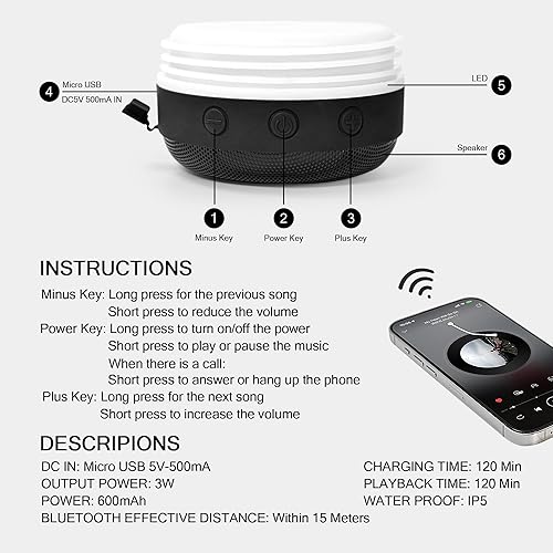 Miniatura 4 de sweet grain Vaso de altavoz de música (paquete de 25)  Vaso de sublimación de 20 oz delgado y recto con altavoz, popote y cable de carga USB, vaso