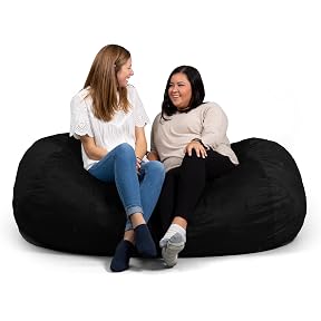XL Bean Bag Chairs in Grey