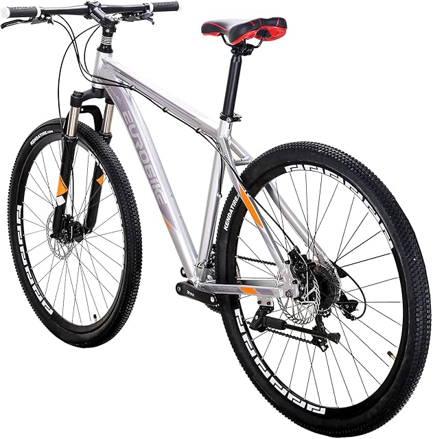 Eurobike YH-X9 Mountain Bike for Mens, 29 Inch Aluminum Frame Mountain bikes, 21 Speed, Dual Disc Brakes, Front Suspension, 29er Mens Bicycle Adults
