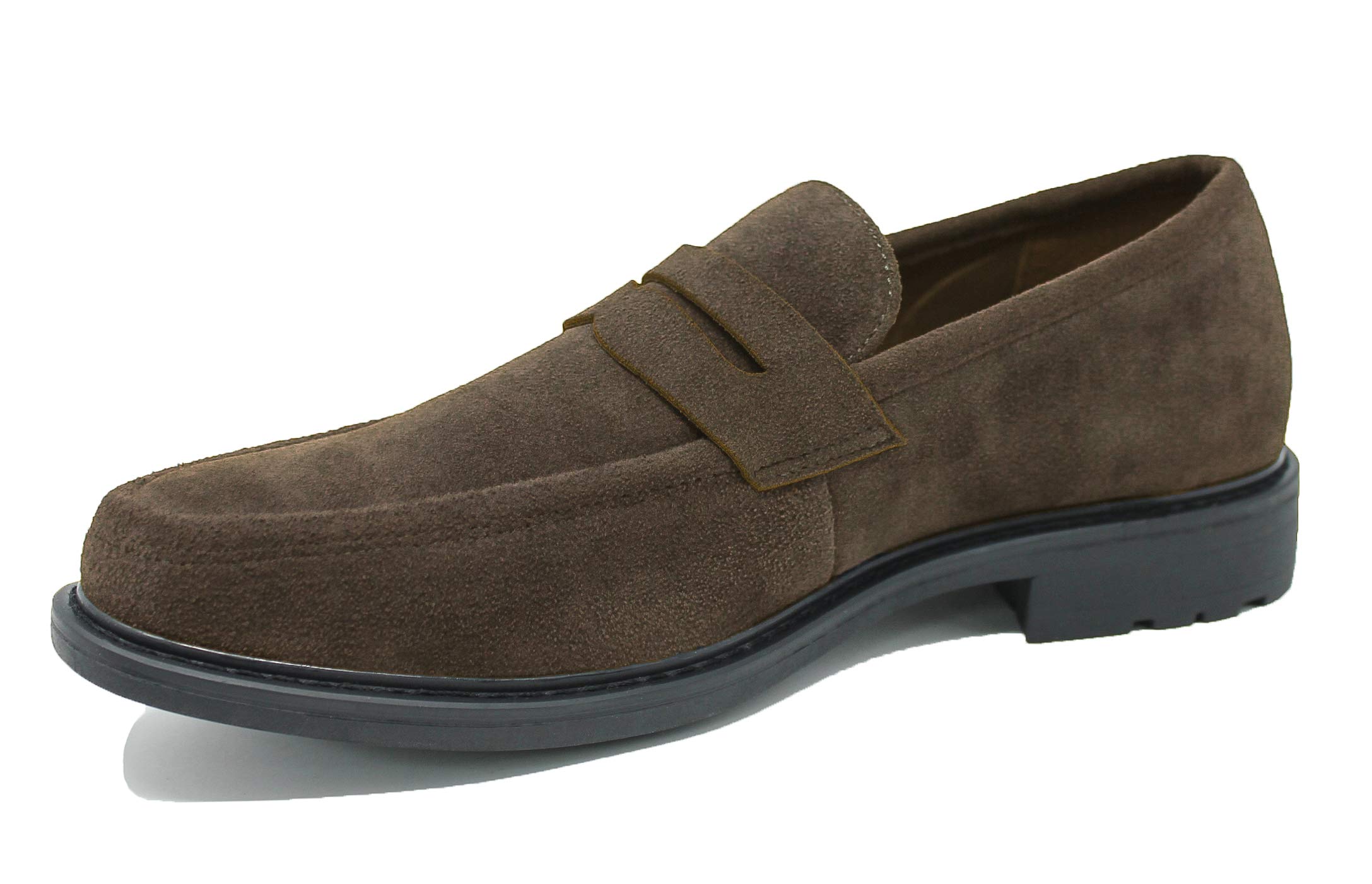 Mocassini Uomo Class Scarpe Calzature Eleganti Casual camoscio