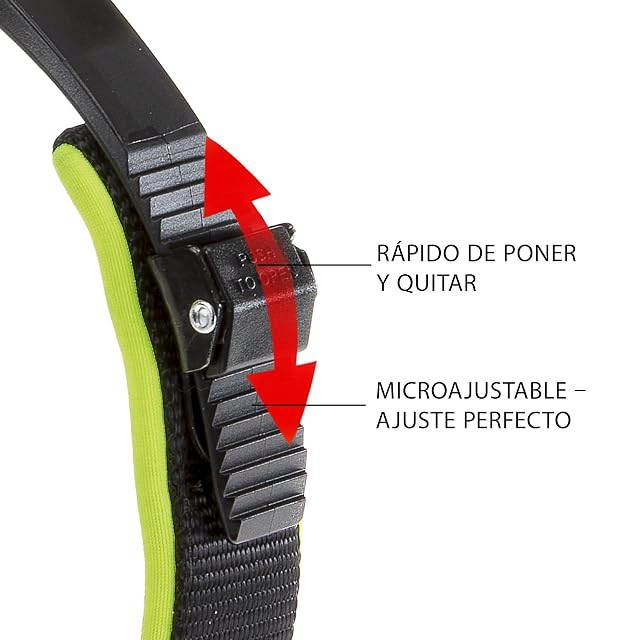 Foto 4 de 6 de Ferplast 75448228 Collar Ergonómico para Perros Ergocomfort Fluo C15/42, Sistema de Microrregulación, Suave…