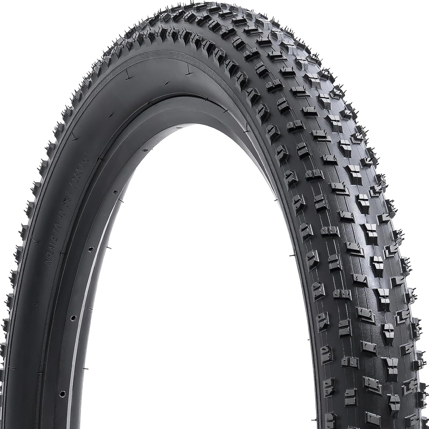 YUNSCM 1 PC/2PCS 24" Fat E-Bike Tires 24 x 3.0/76-507 Compatible with Mountain Bike 24x3 24x3.0 Electric Bicycle Tires(Y-1000)