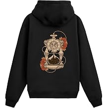Kum Saati Kurukafa S rt Bask l  Kap onlu Sweatshirt