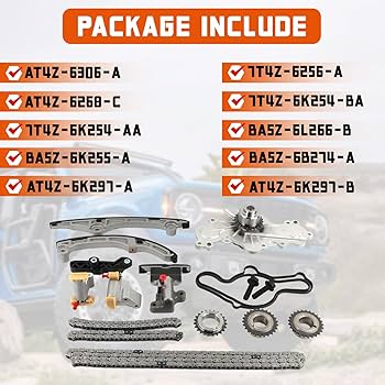 Amazon.com: DAYSYORE Engine Timing Chain Kit - with Water