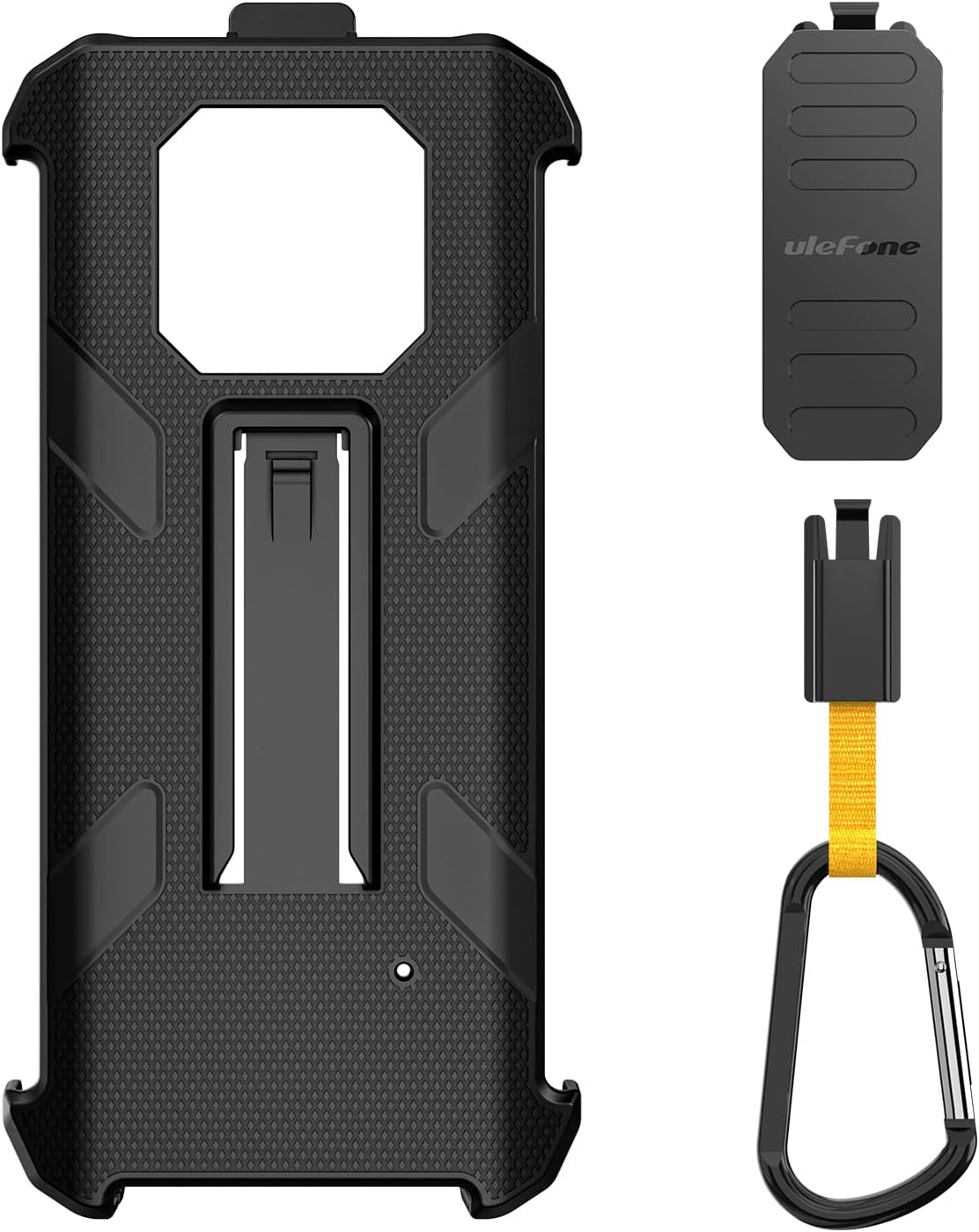 Armor 22 Multifunctional Protective Case Original TPU Black Case Armor 22 with Back Clip Carabiner