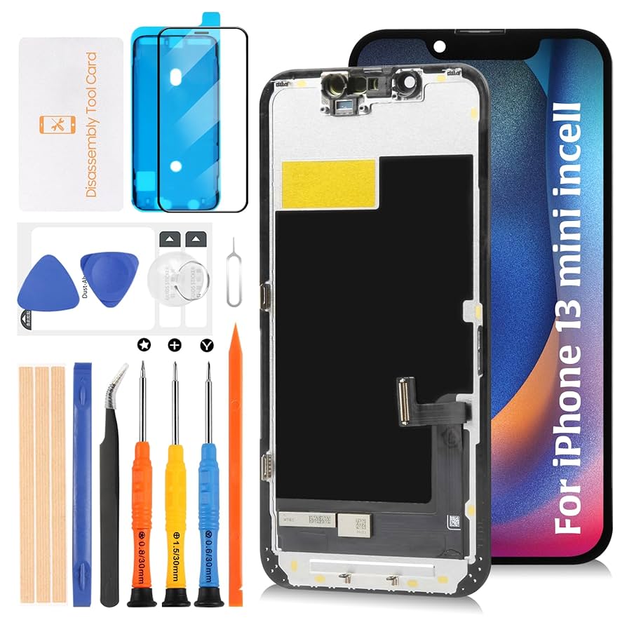 A-MIND pour iPhone 13 Mini TFT LCD Affichage Écran