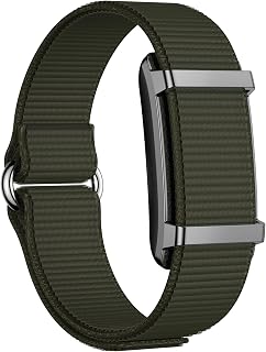 FYFIT Premium Metal Fitness Band 50-Day Battery SpO2 Heart Rate AI Health (Green)