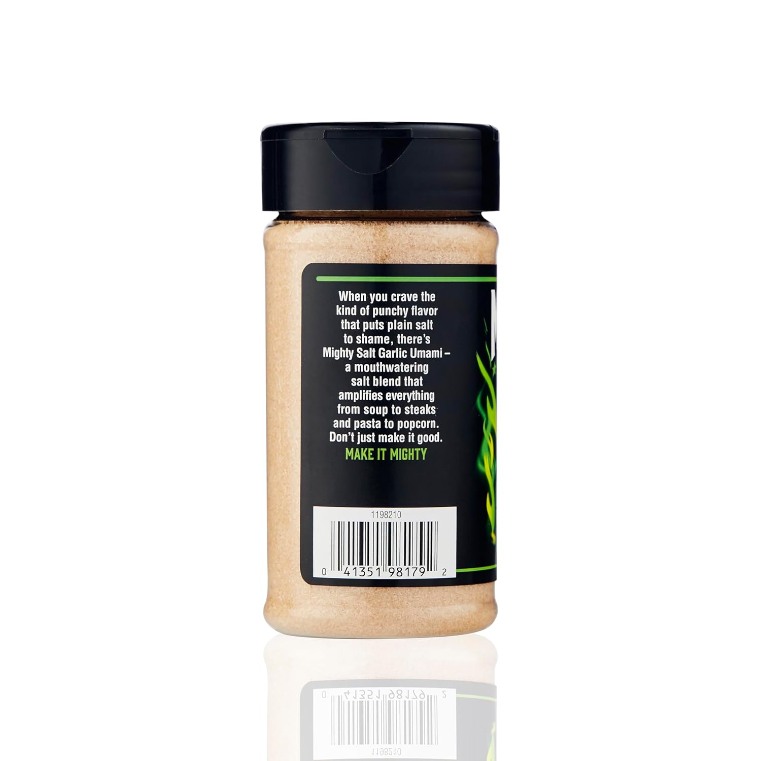 Mighty Salt Garlic Umami Flavored Salt, 7.7 Ounce (Pack of 6)