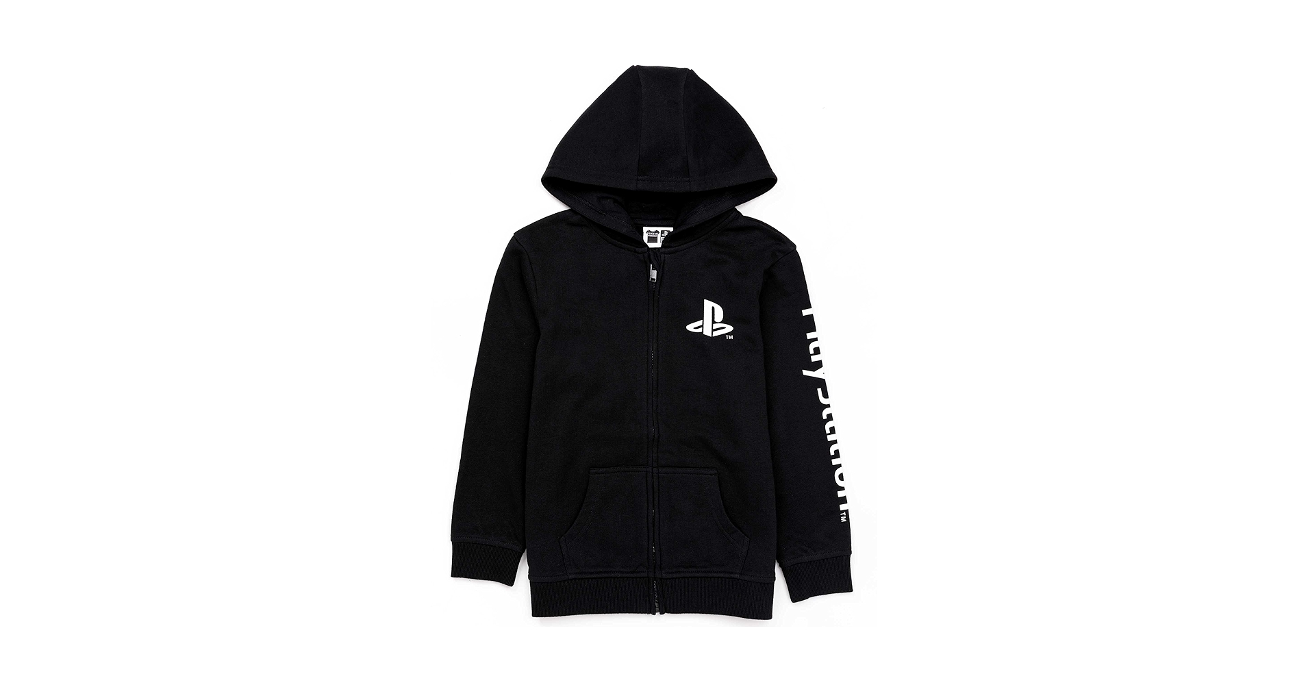 PlayStation ジップアップスウェット 黒 Amazon.com: PlayStation Kids Hoodie Zip Up Boys Games Logo