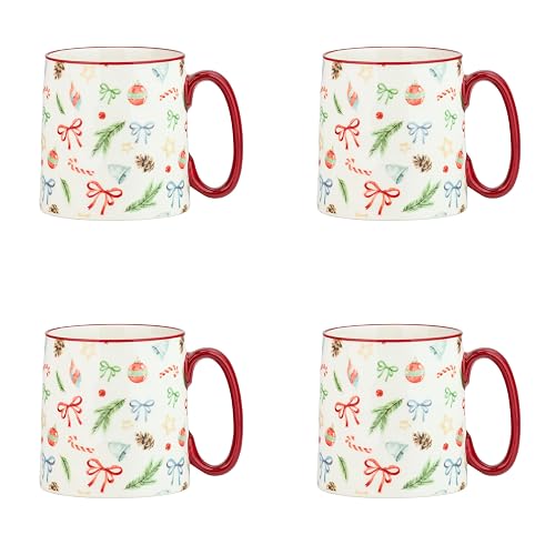 10 Strawberry Street Bella Holiday Cheer Mug Collection (Merry Little Things) - Merry Little Things