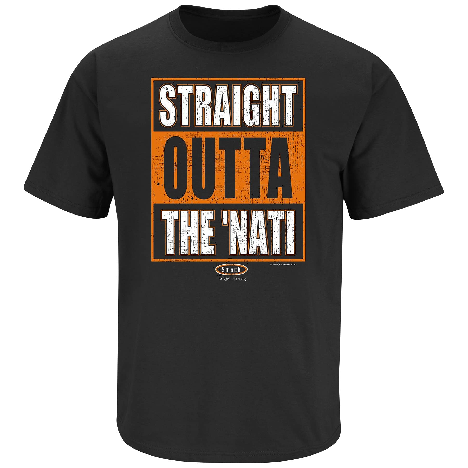 Smack ApparelSmack Apparel Straight Outta T-Shirt for Cincinnati Football Fans (SM-5XL)