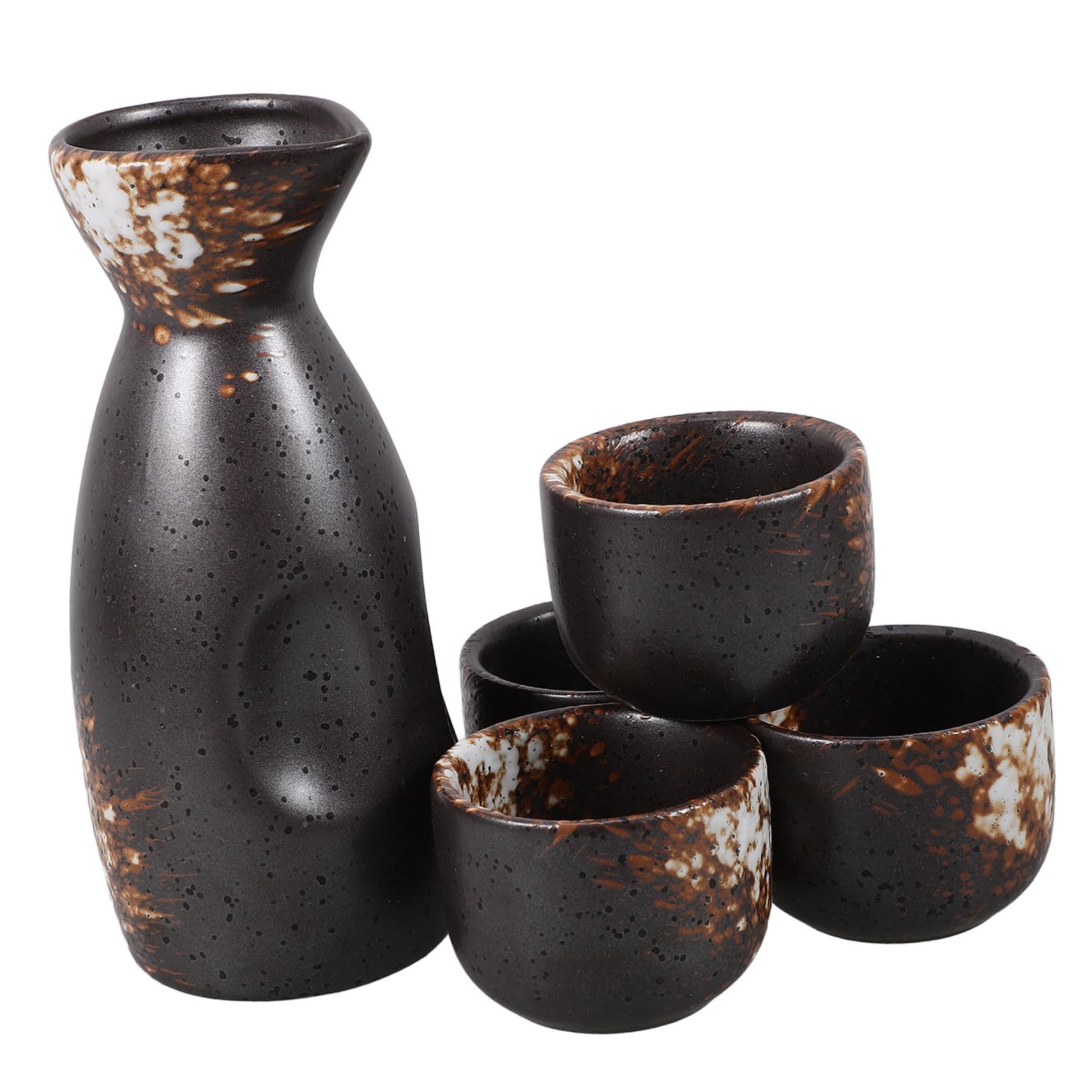 4 Ensembles Pichet À Saké Et Ustensiles De Boisson Tasse À Saké Pot À Saké Tasses À Saké Tasse À Saké Japonaise Bouilloire À Saké Rétro Bouilloire À Saké Vintage