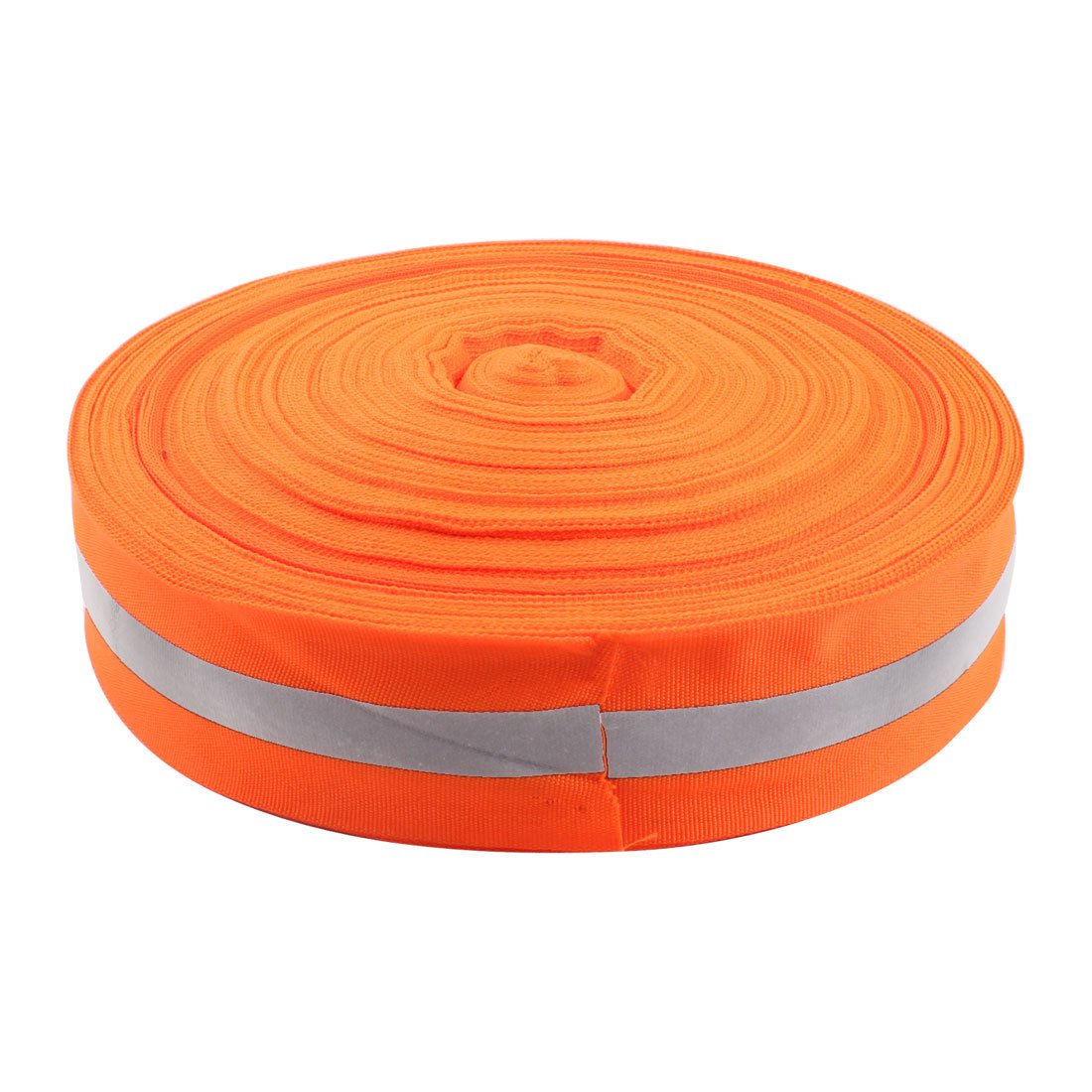 Ruilogod 100 M longitud 5 cm ancho naranja industrial advertencia de la advertencia de la cinta reflectante