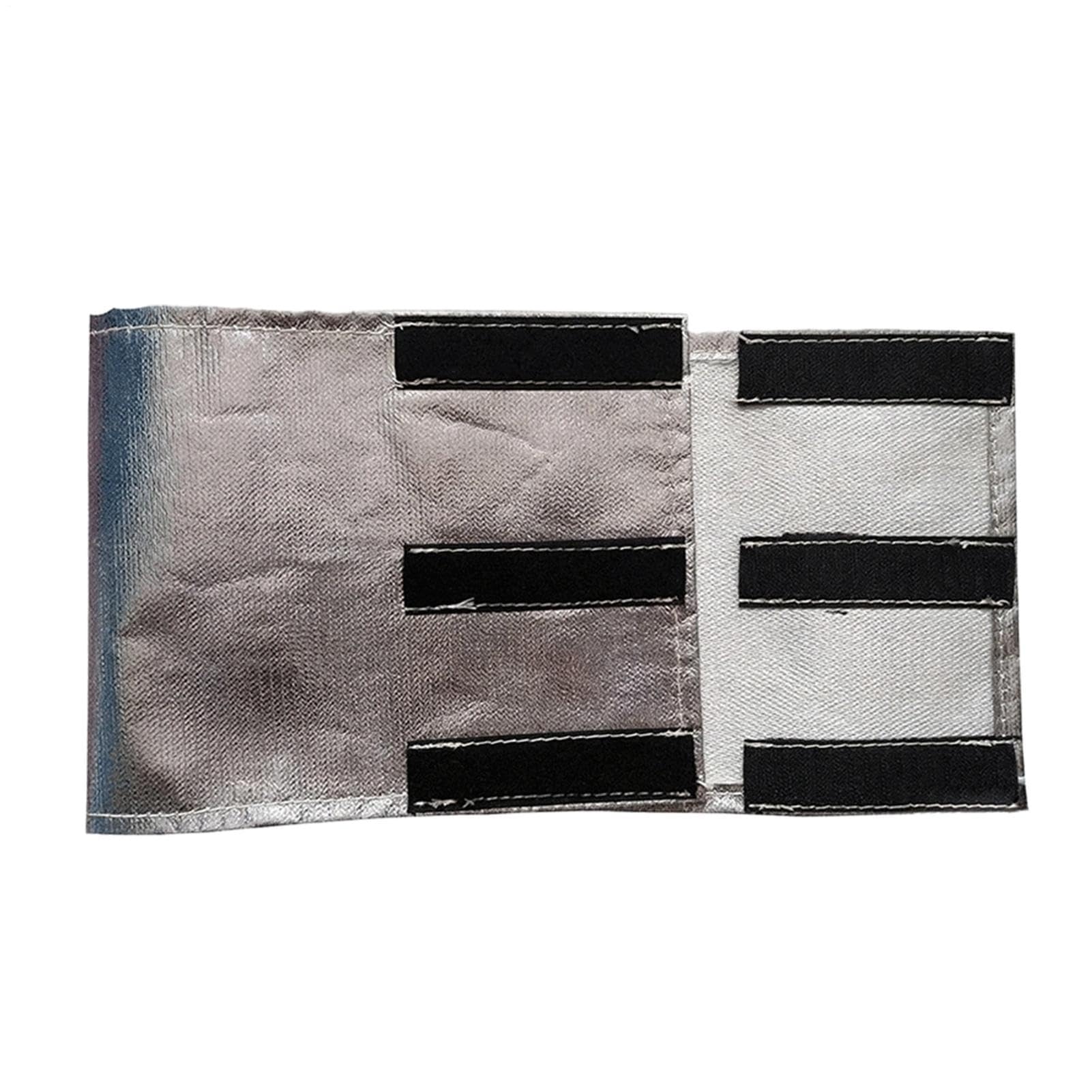 Escudo de aislamiento térmico - fuerte protectora de 24 pulgadas | Cubierta automotriz de aluminio: el protector térmico adhesivo para el motor de escape de arranque motor de furgoneta sedán