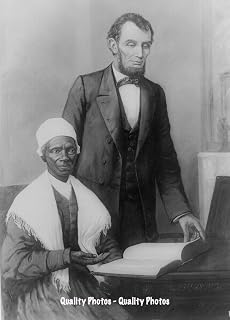 Goods Galore Sojourner Truth Abraham Lincoln w/Bible 8.5x11 Photo Print Abolitionist Rights Slavery