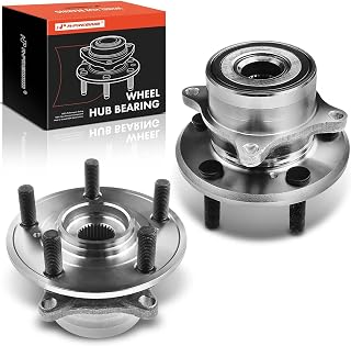 A-Premium 2 x Front Wheel Bearing and Hub Assembly with 5-Lug