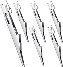 Gisafai 6 Pcs Fishing Line Knot Tyer Tying Tool Quick Tie Nail Knot Tying Tool Fly Fishing Angler Accessories Fly Equipment for Hooks Lures Lines Men
